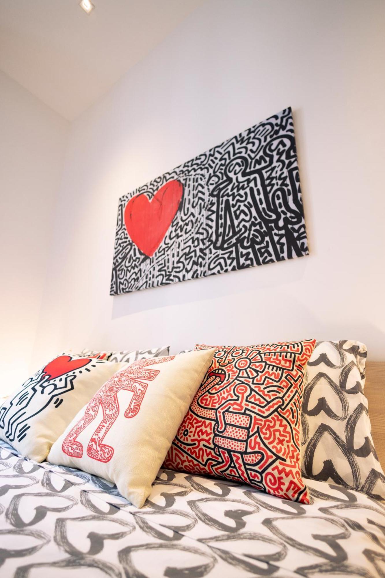 The Keith Haring Room - Private Bedroom Mailand Exterior foto