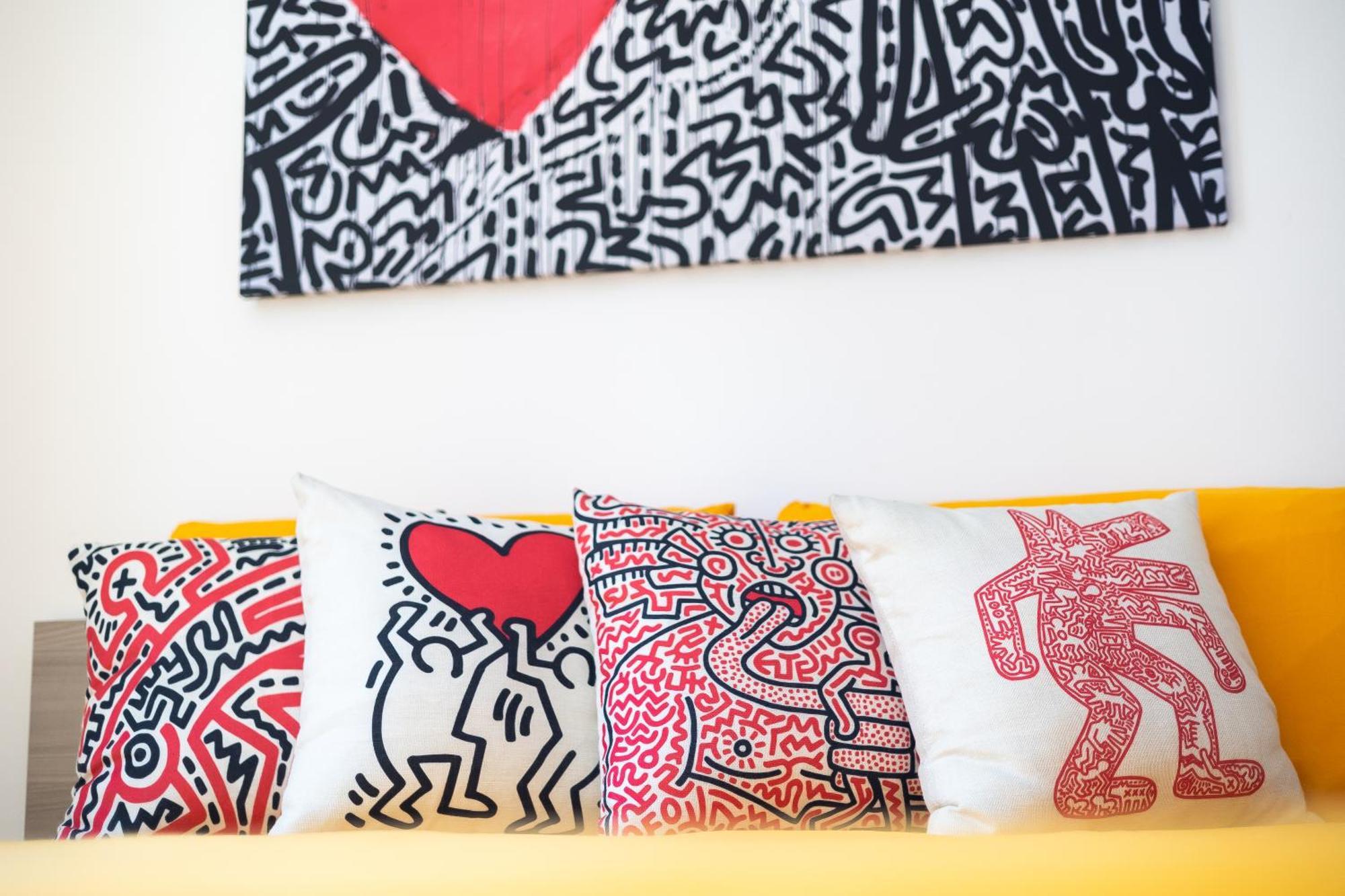 The Keith Haring Room - Private Bedroom Mailand Exterior foto
